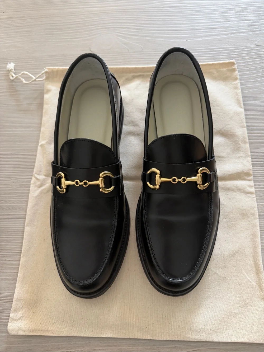 Duke & Dexter Black Bit Loafer - Men's Sz 11